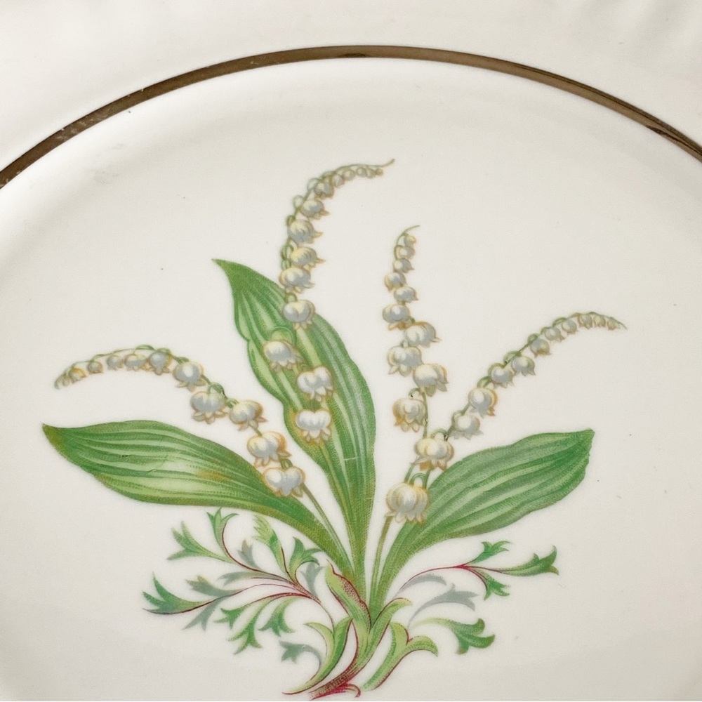 Royal Heidelberg Lily of the Valley Dinner Plate 10" Winterling Germany China - Picture 5 of 6
